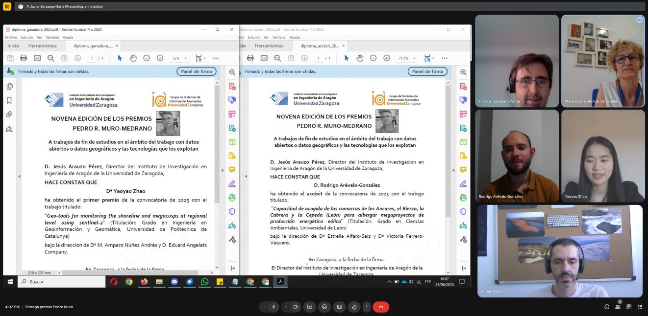 Entrega del premios